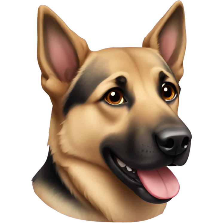 Lab mixed German Shepard  emoji