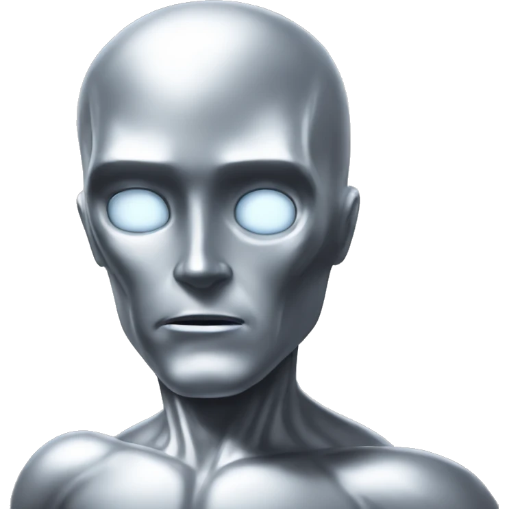 Silver surfer emoji