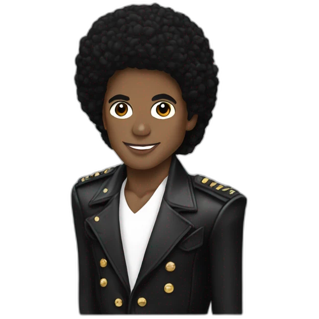 Black Michael jackson emoji