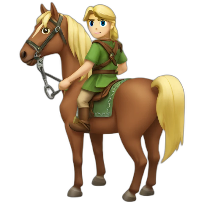 link in horse emoji