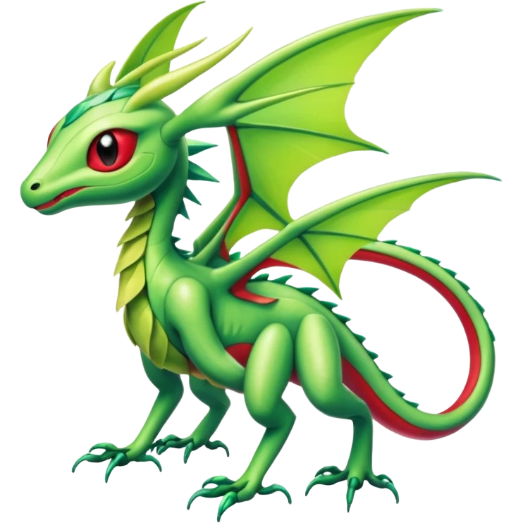 Shiny Exotic Flygon-Leafeom-Celebi-Scyther-Hybrid-Creature emoji