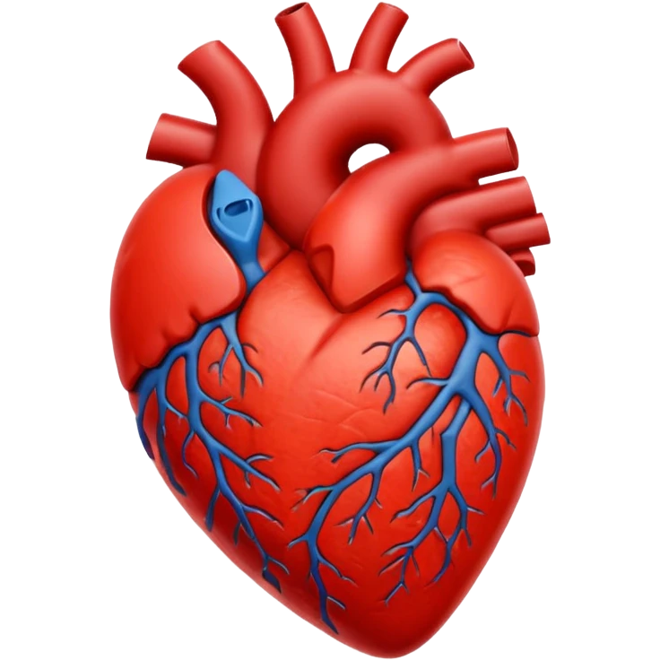 American heart emoji