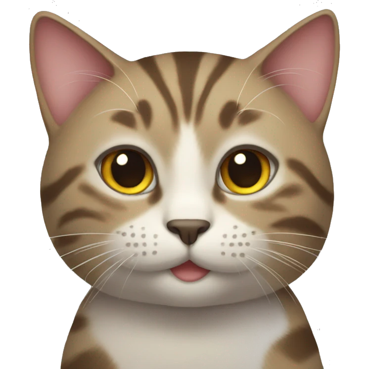 Celebrating cat emoji