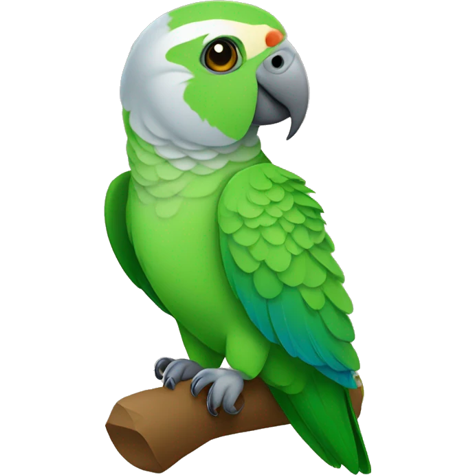 Quaker parrot emoji