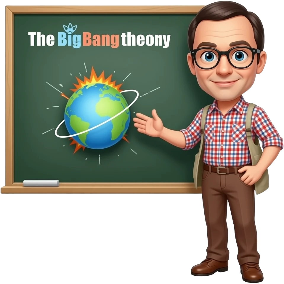 Big Bangkok théorie léonard emoji