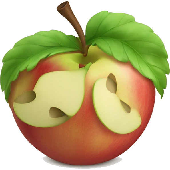 Canasta de manzana emoji