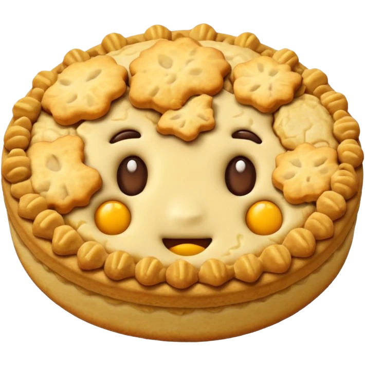 Generame una imagen de una crambl cookie aestheric emoji