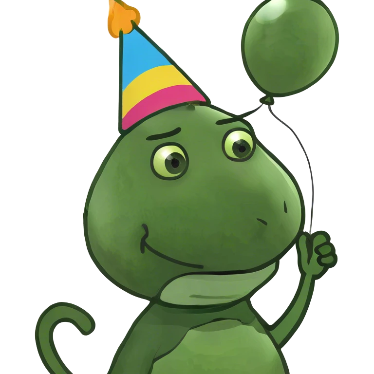 Old lady birthday  emoji