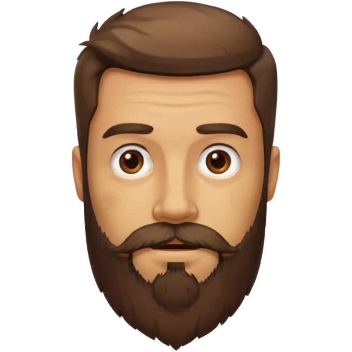 dirty beard emoji