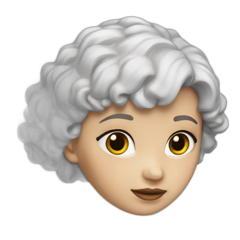 white-girl-3d-artist emoji