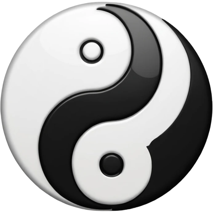 Yin yang emoji emoji