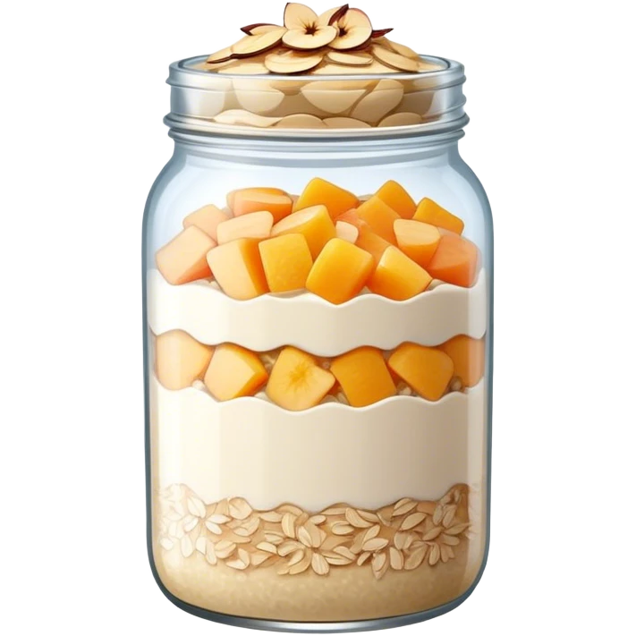 Overnight oats emoji