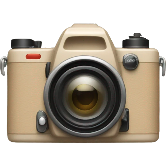 Camera beige emoji