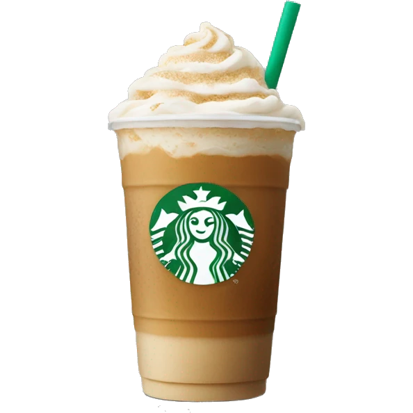 Starbucks iced sugar cookie latte emoji