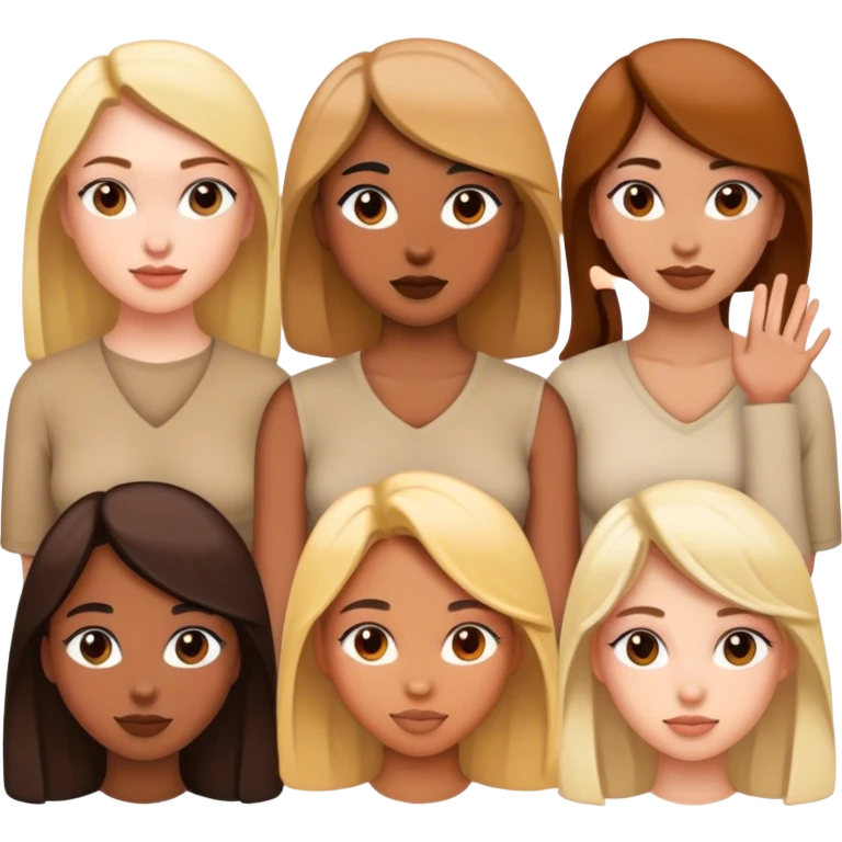 Kız grubu emoji
