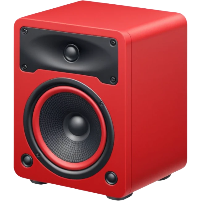 mac os icon audio speaker forbidden mute isometric red cross emoji