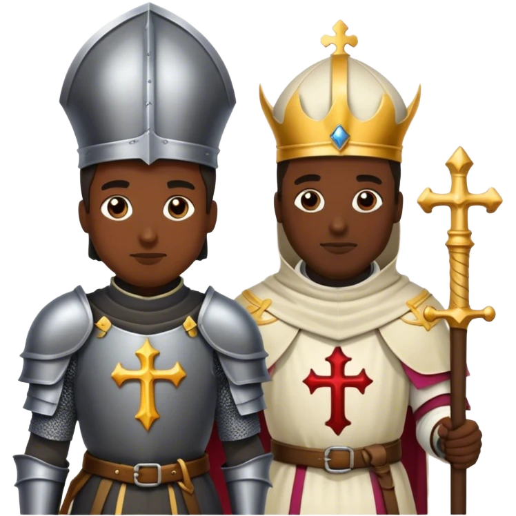 Knight and a bishop emoji