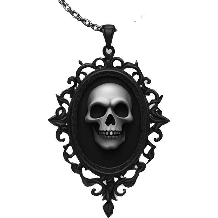 gothic necklace emoji