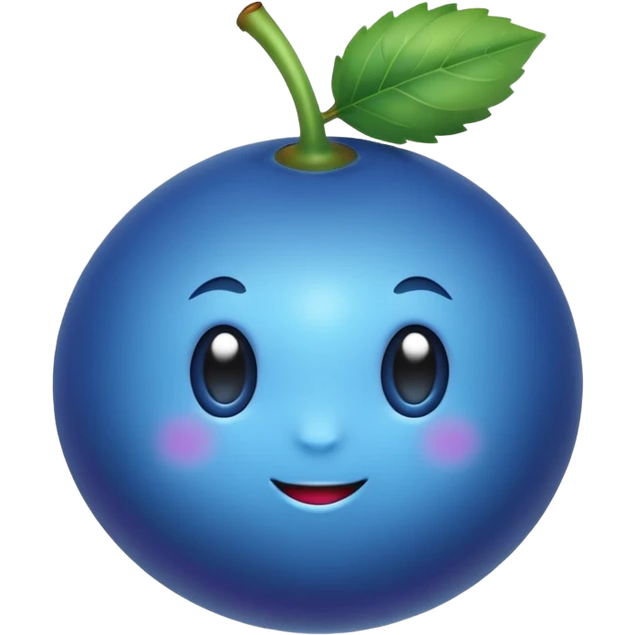 blue berry emoji