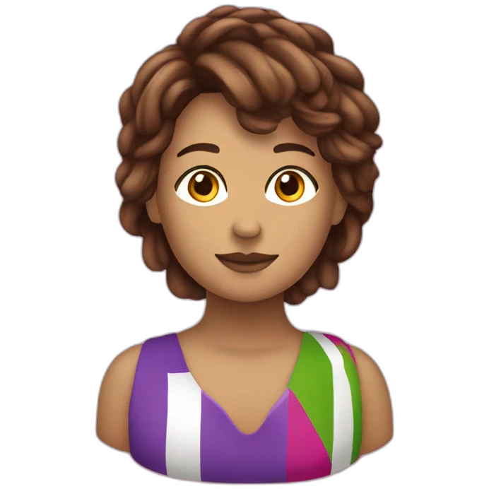 drapeau lesbienne emoji