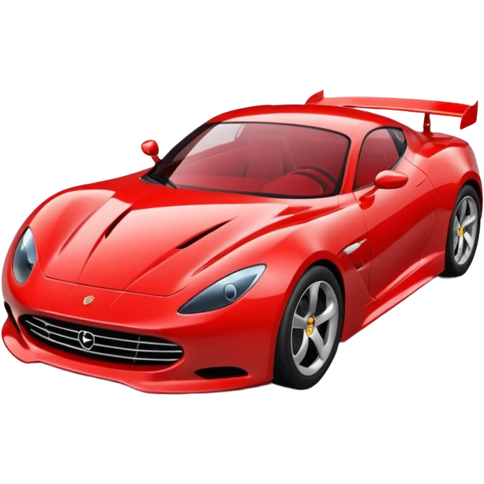 red sports car emoji