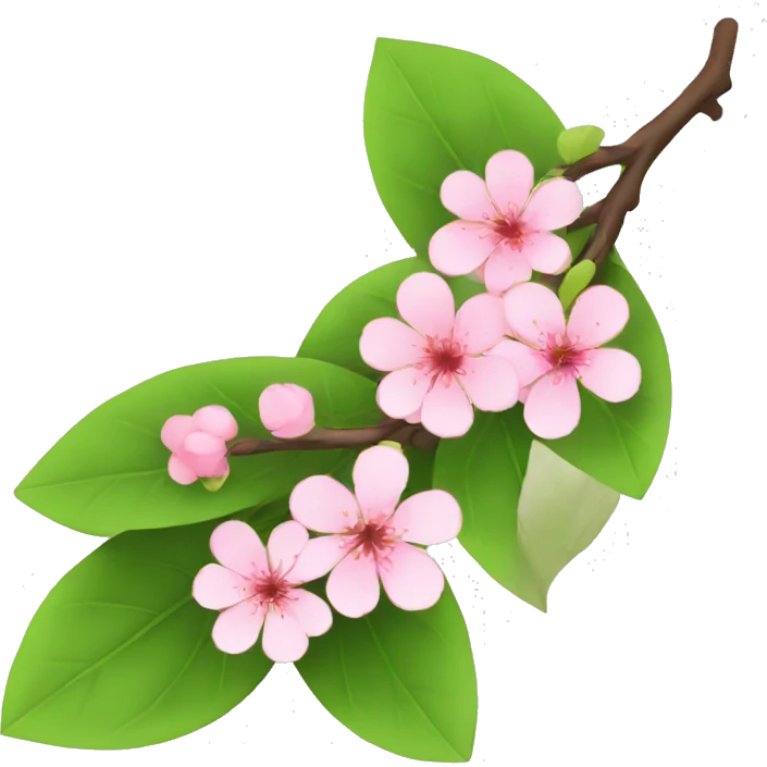 Sakura leaves emoji