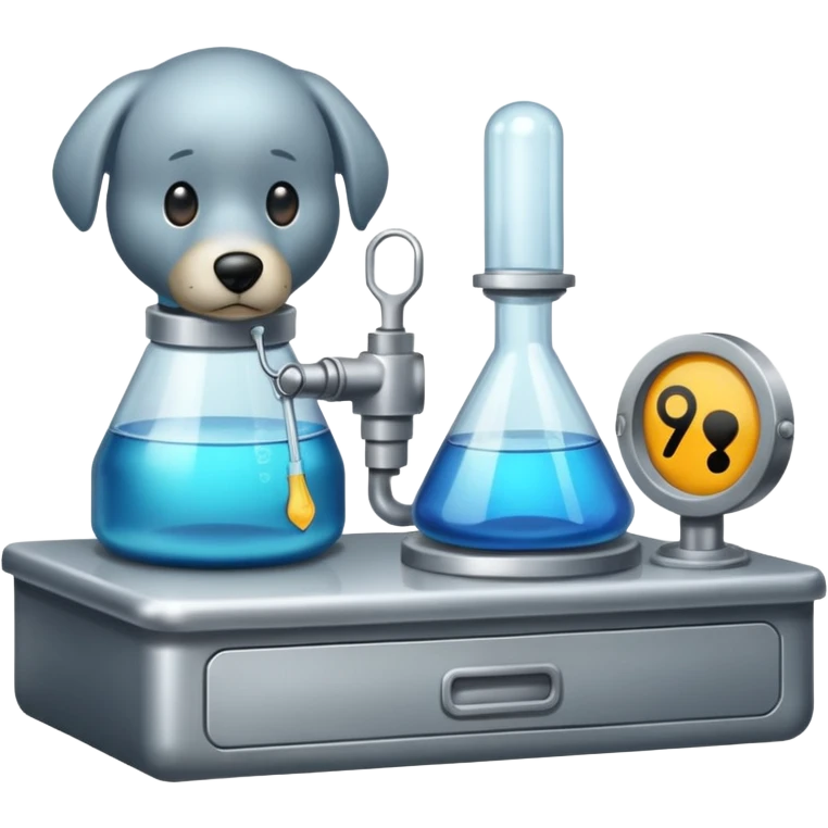 Secretive big lab in a deserted place emoji