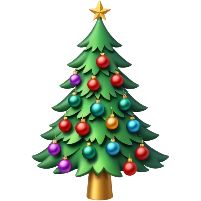 christmas tree emoji