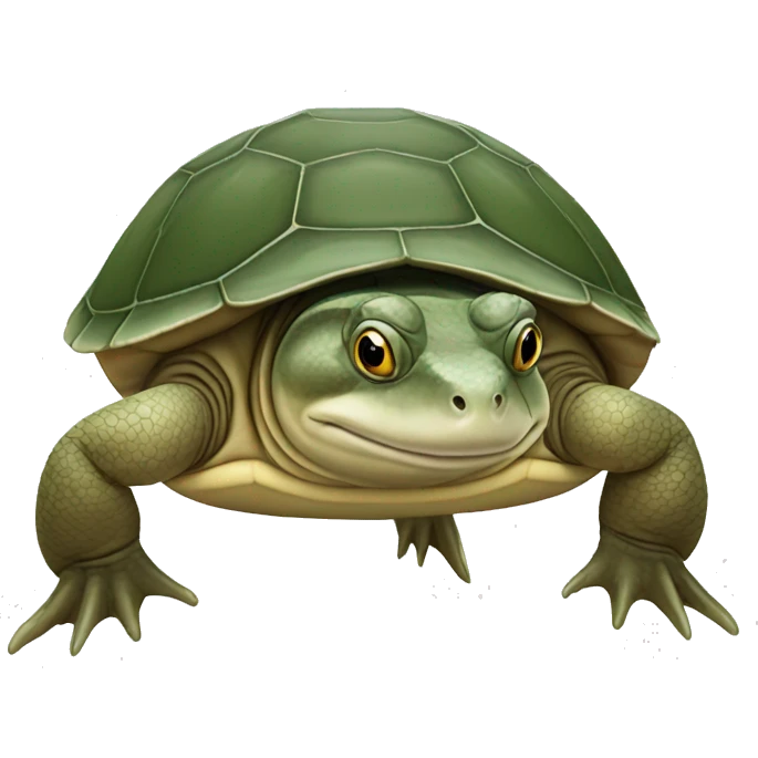 Softshell turtle emoji