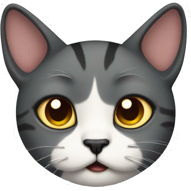 Traumatized cat emoji