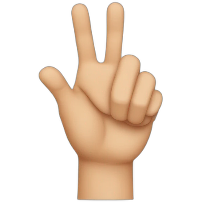 all thumbs hand emoji