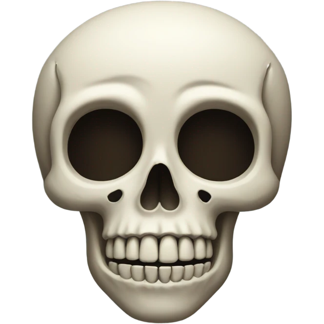 skull surprised emoji