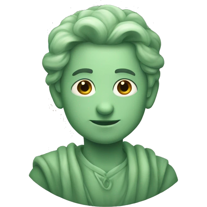 sage green heart emoji