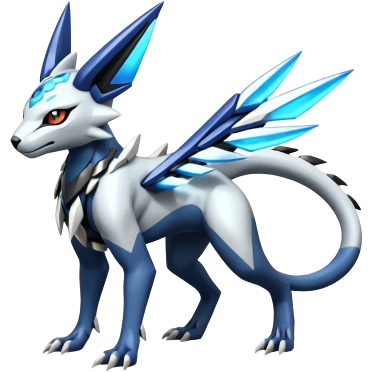 Genet-Absol-Dialga-Kyurem-Zeraora-Primagen-fusion-creature  emoji