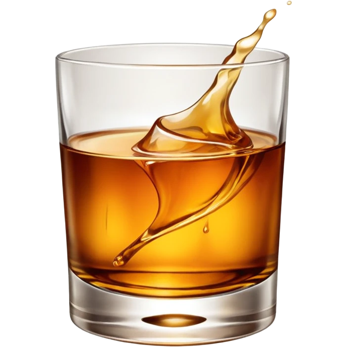 glass of whiskey emoji