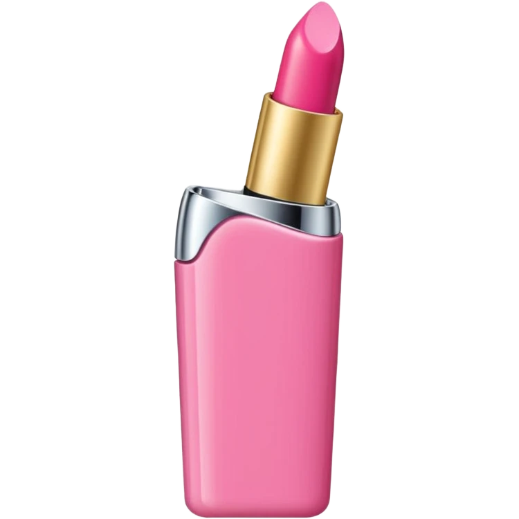 balsamo labial con el envase de la marca rhode de color rosa                                                      emoji