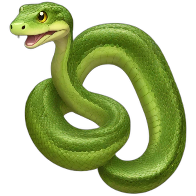 python snake emoji