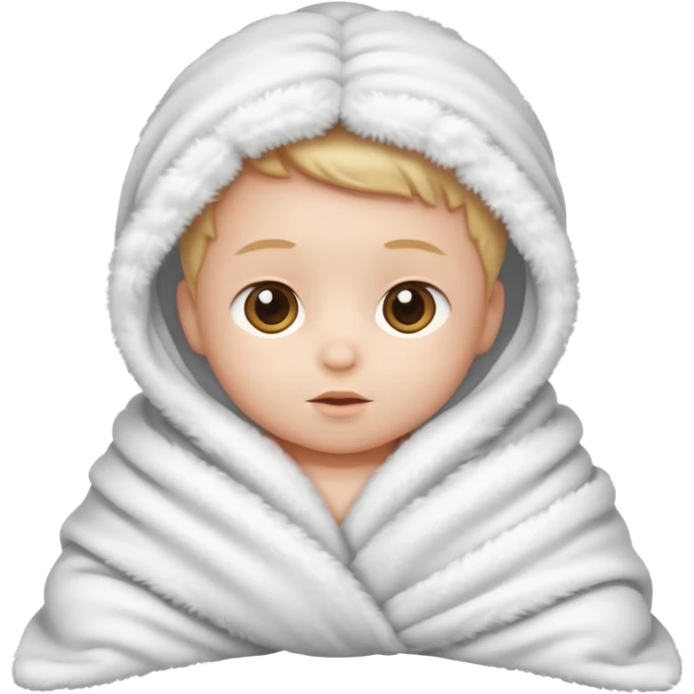 baby in a blanket emoji