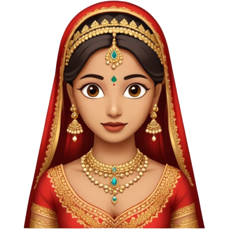 indian bride getup emoji