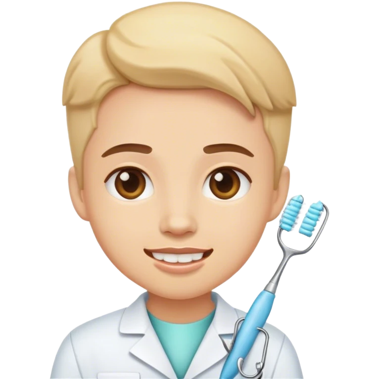 cute dentist emoji