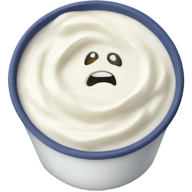 Yogurt sauce emoji