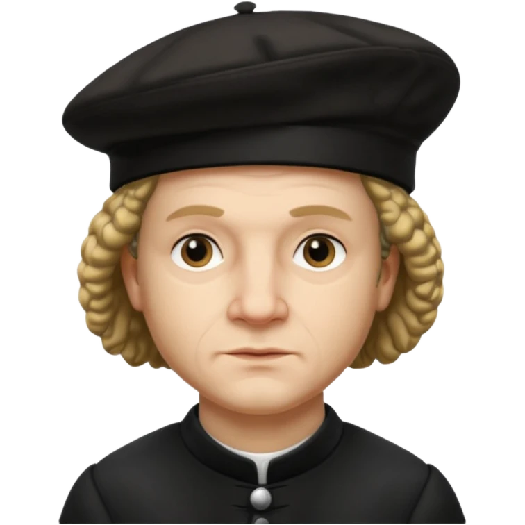 Rembrandt wear black berret hat emoji