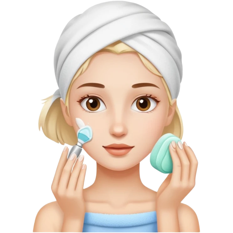 Skincare girl emoji