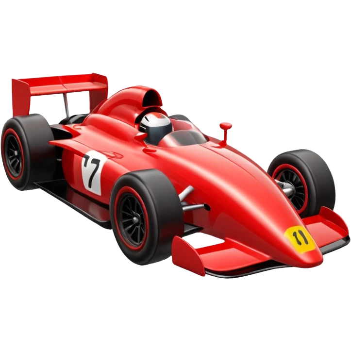 F1 stylized as race car emoji