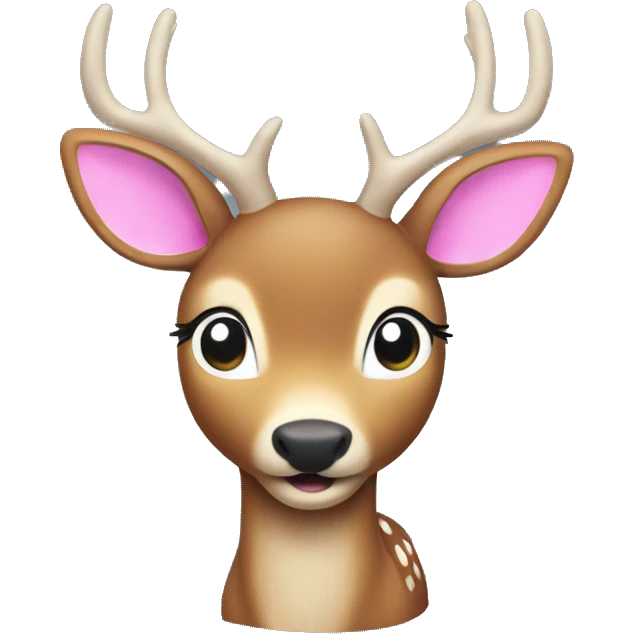 Deer with hello kitty on the back emoji