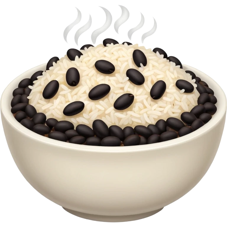 rice with beans emoji