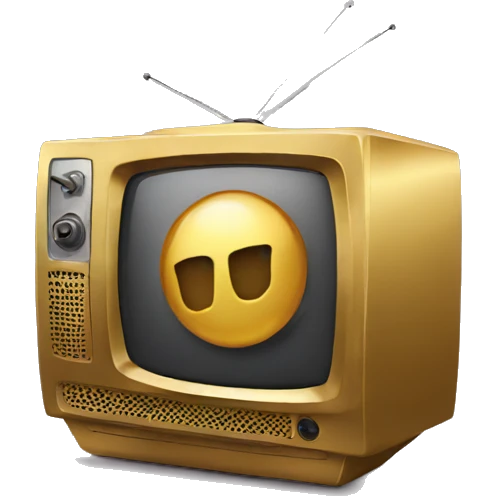 gold tv emoji