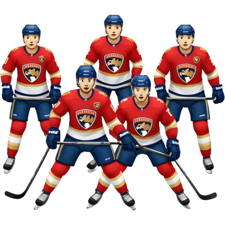 The Florida Panthers hockey team ￼ emoji