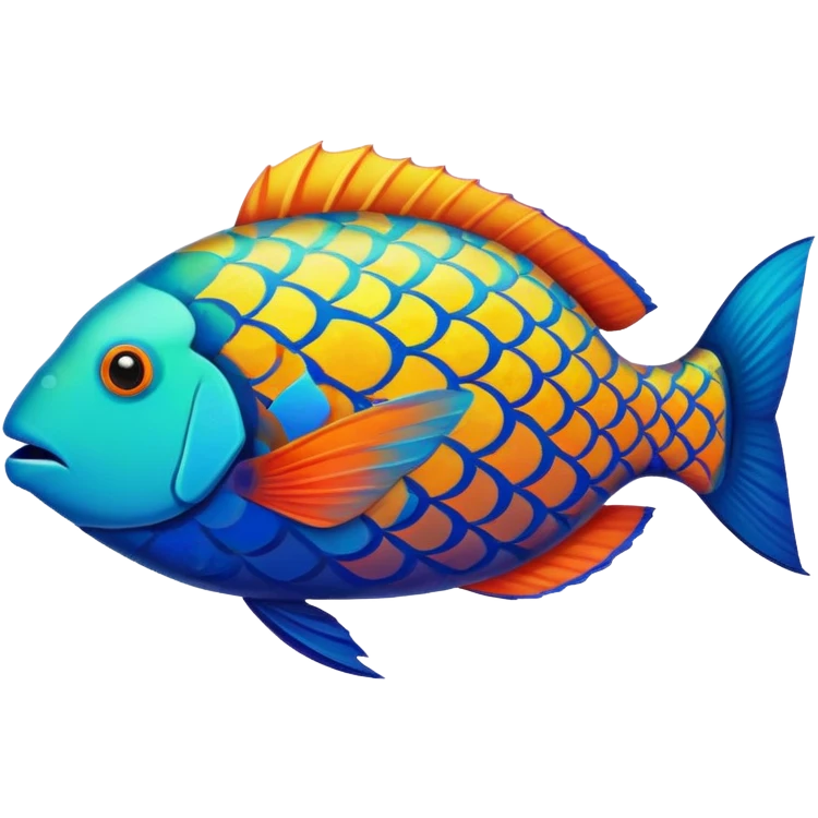 Parrotfish emoji