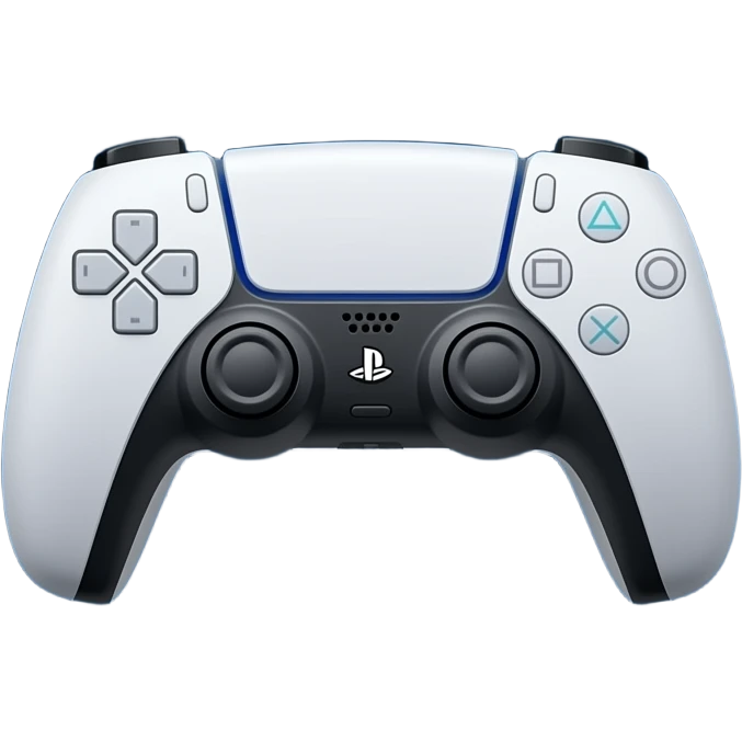 icone mannette ps5 dans un ecran emoji